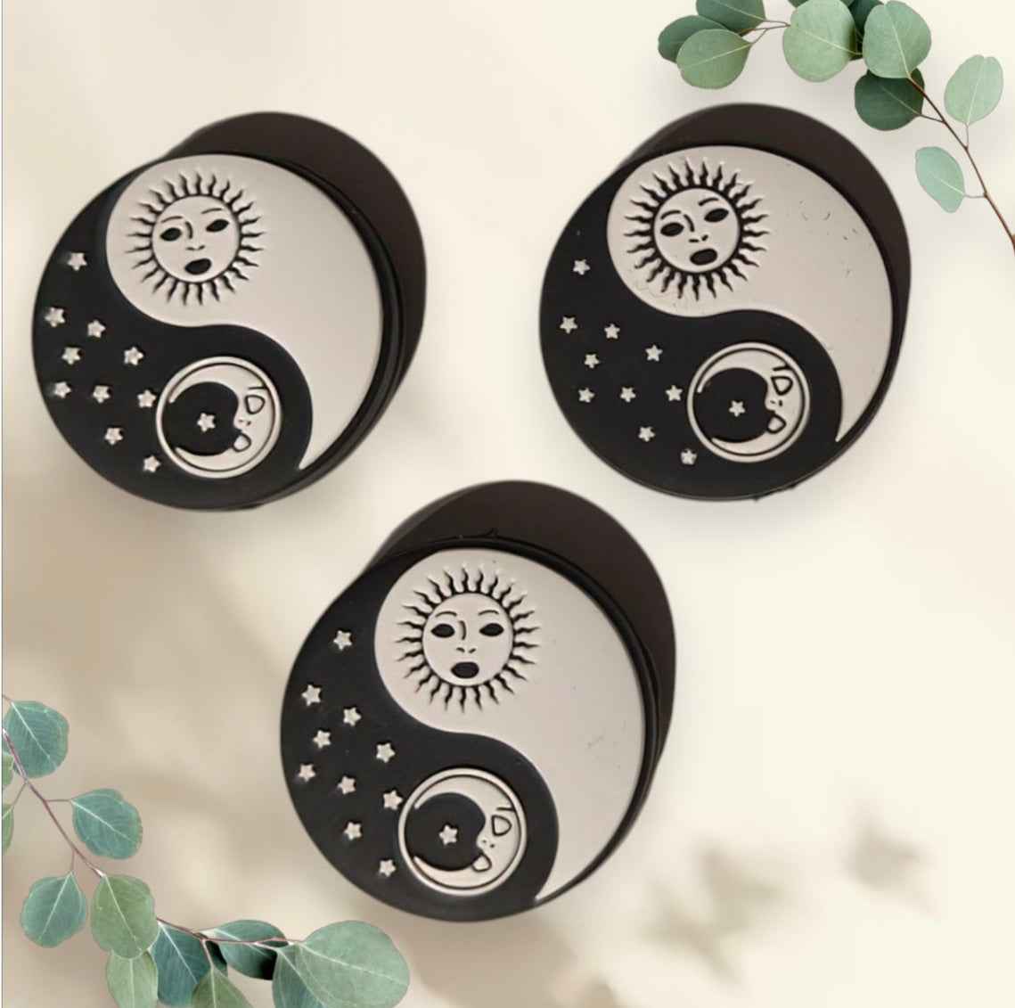 Siliconen Focal Kraal – Yin Yang | Per Stuk