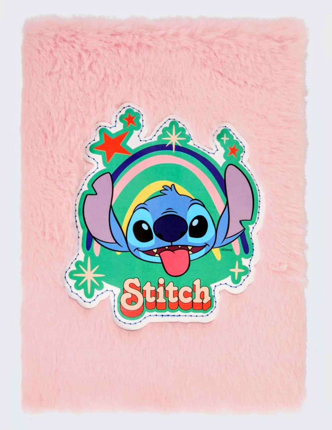 Pluchen notitieboek – Disney Stitch of Angel (A5 | 80 vel)