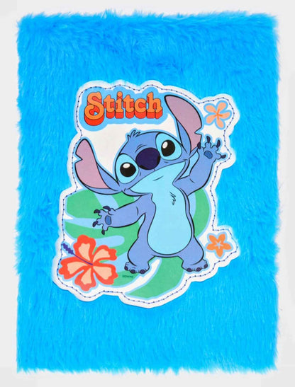 Pluchen notitieboek – Disney Stitch of Angel (A5 | 80 vel)