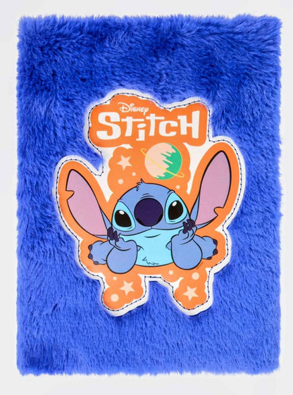 Pluchen notitieboek – Disney Stitch of Angel (A5 | 80 vel)