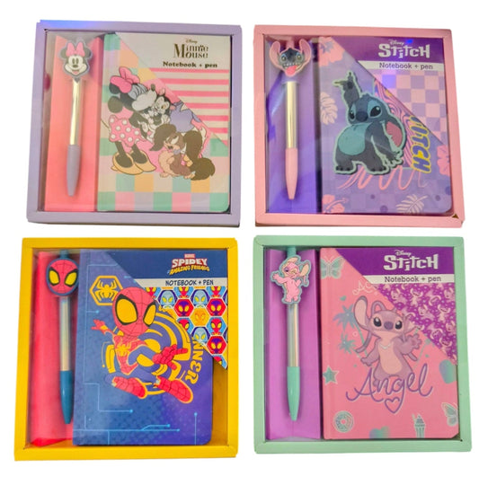 Notitieboekje met Bijpassende Pen in Cadeaubox