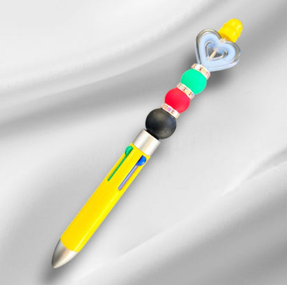 4 Color Pen with Beads – Playful &amp; Handy