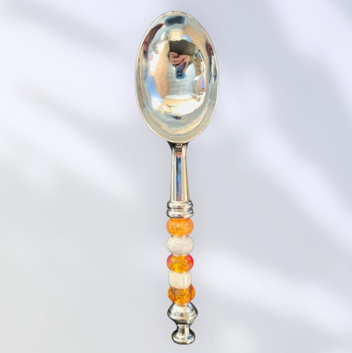 Handmade Ice Cream Scoop / Spoon with Beads