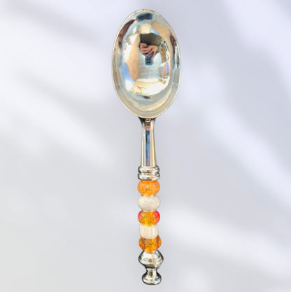 Handmade Ice Cream Scoop / Spoon with Beads