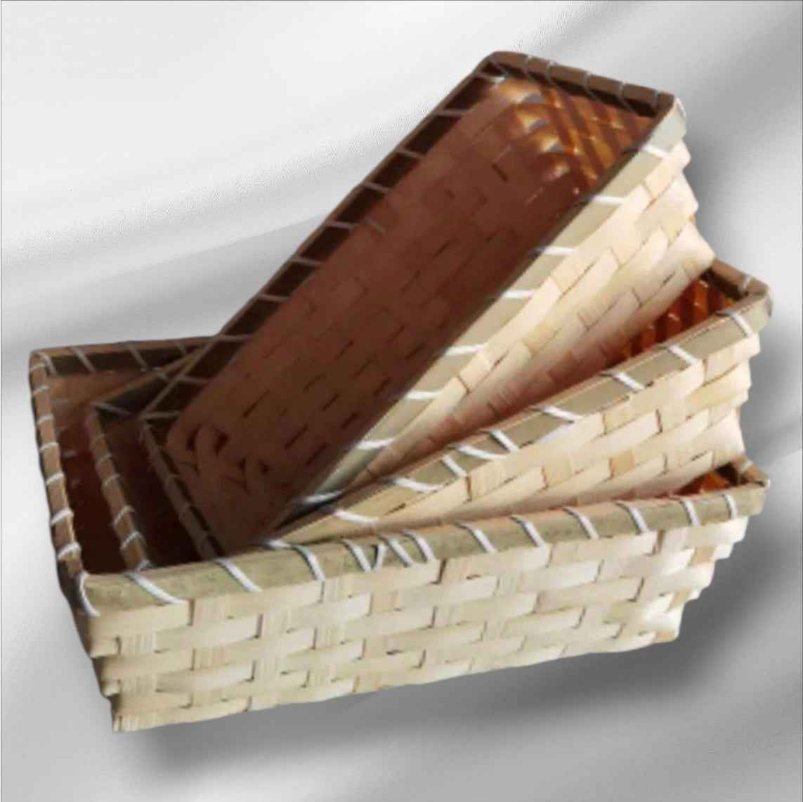 Handgeweven geschenkmanden