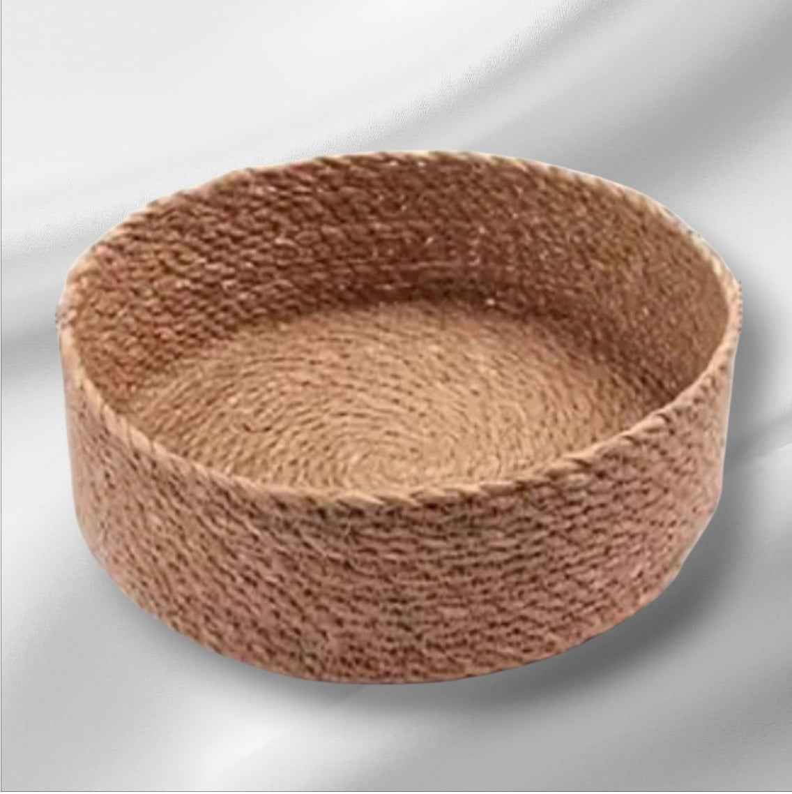 Landelijke stevig gevlochten rotan geschenkmand