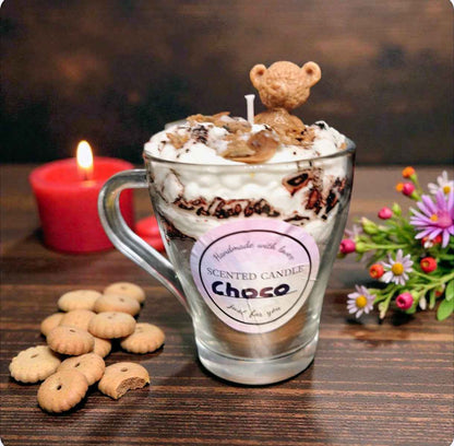 Unieke Choco-Chino Kaars – Handgemaakt