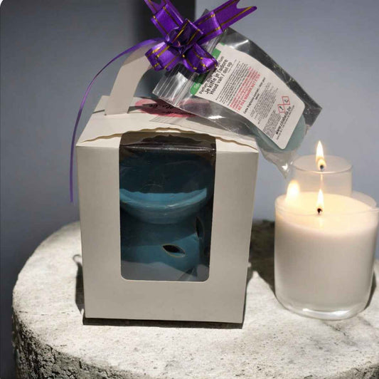 Discovery Pack met Brander, Theelichtje en 6 verrassings Geurmelts