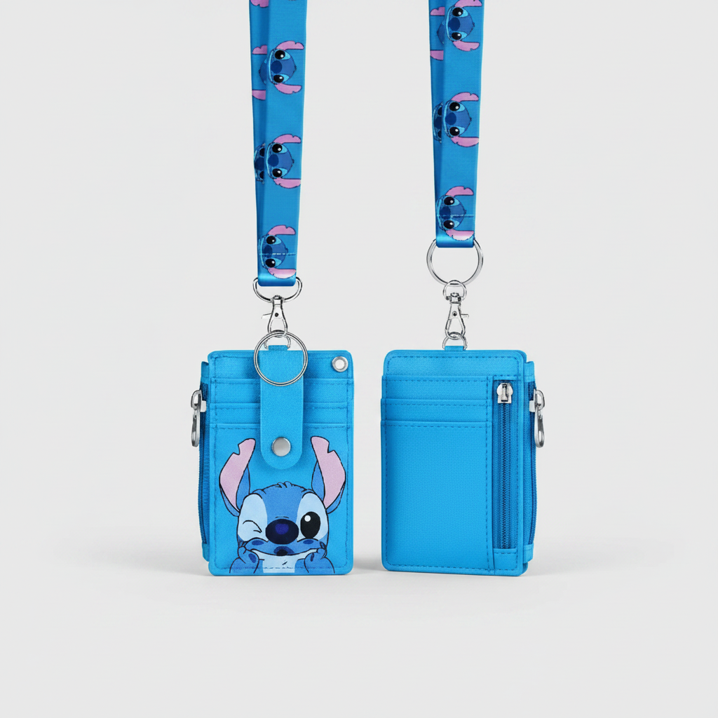 Kaart en Muntenhouder Stitch - Organiseer Je Essentials Met Stijl