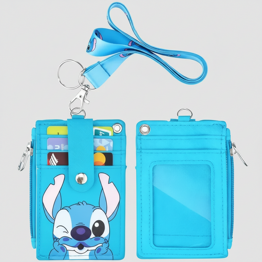 Kaart en Muntenhouder Stitch - Organiseer Je Essentials Met Stijl