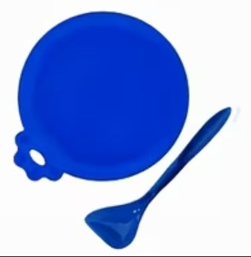Siliconen Blikdeksels Set Met Lepel Van Foodgrade Silicone