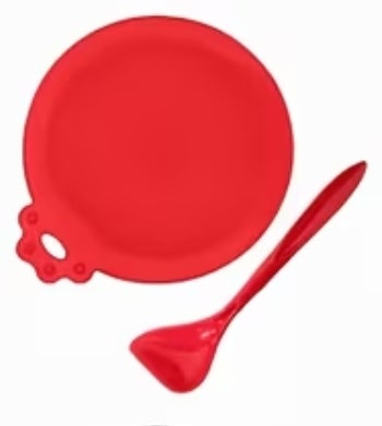 Siliconen Blikdeksels Set Met Lepel Van Foodgrade Silicone