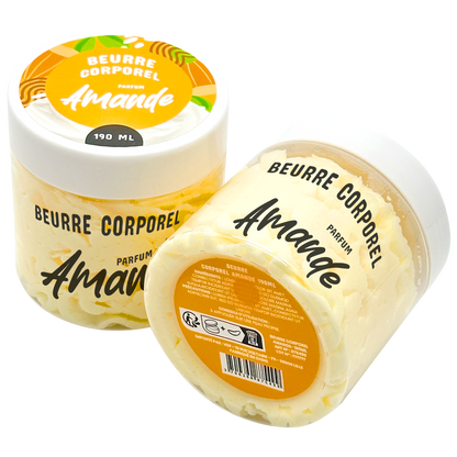 Opgeklopte Body Butter - 190ml - Amandelgeur - FT