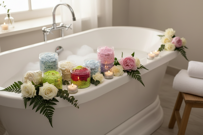 whipped cream soap: Strawberry & kiwi