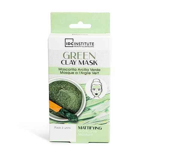 Mattifying Clay Mask Green 3 stuks