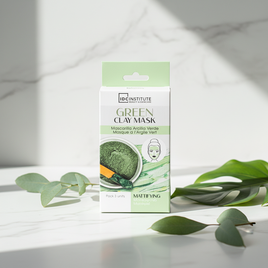 Mattifying Clay Mask Groen - 3 Stuks voor een Poreuze, Stralende Huid