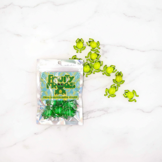 Fruity Frogs - Kikker badparels met kiwi geur, 10 Stuks