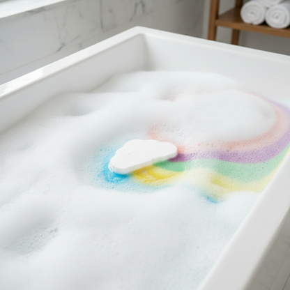 Badbom 150 gr met Kokosgeur en Regenboogeffect voor de Ultieme Badervaring - Badbom Kokosgeur Regenboogeffect kopen