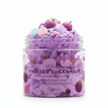 whipped cream soap: Strawberry & kiwi
