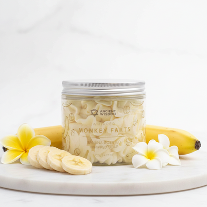 whipped cream soap: Strawberry & kiwi