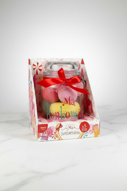 Badbommen Snoeppot Cadeauset voor een Ontspannende Badervaring