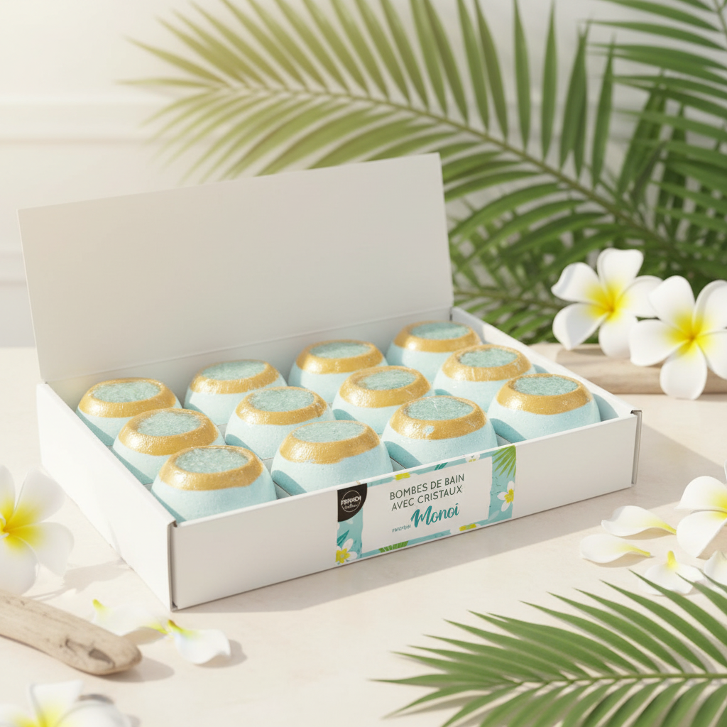 Badbom met badzout - 150 g voor de perfecte ontspanning