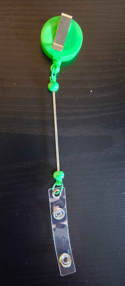 Diy blanco  ID Badge Houder