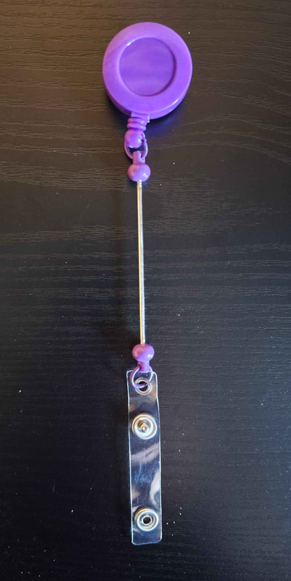 Diy blanco  ID Badge Houder