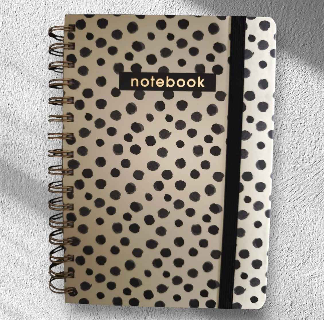 Gepersonaliseerd notitieboekje met siliconen kralen - pen en sleutelhanger