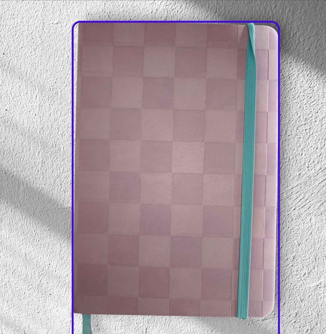 Gepersonaliseerd notitieboekje met siliconen kralen - pen en sleutelhanger