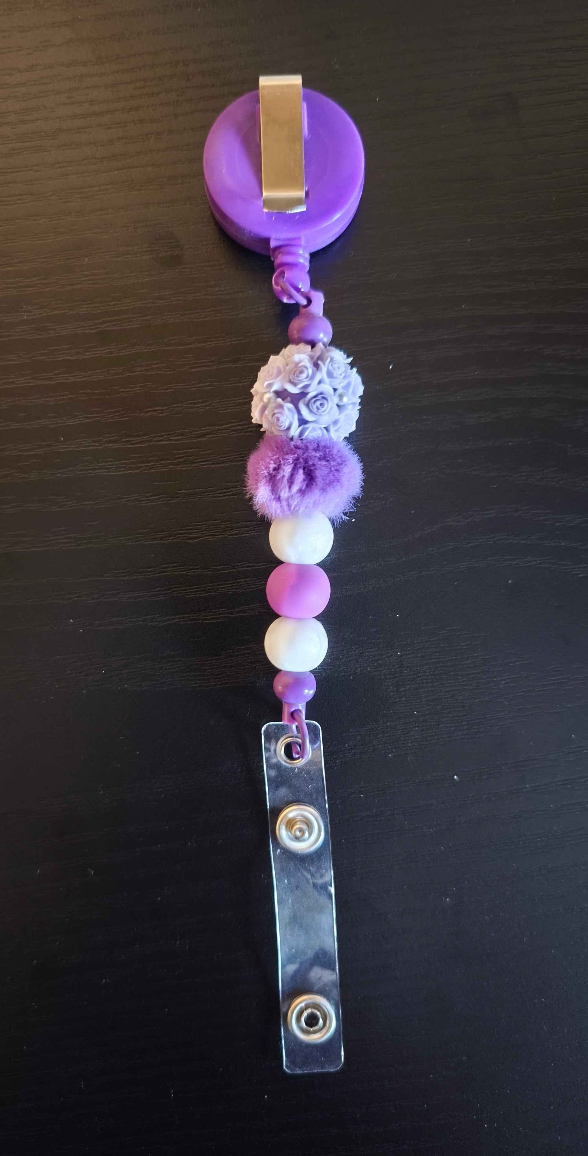 Diy blanco  ID Badge Houder